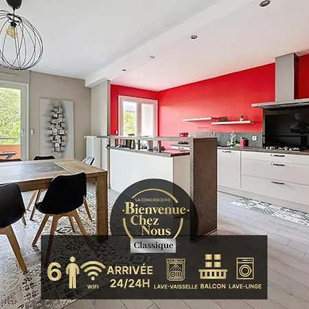 Chanturgue 90 M2 6 Pers * Clermont-Ferrand